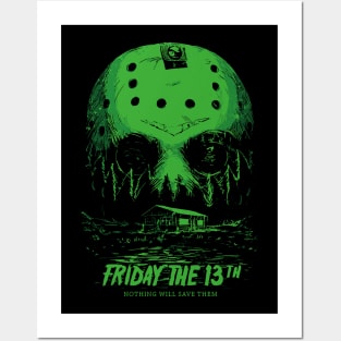 friday the 13th Posters and Art
